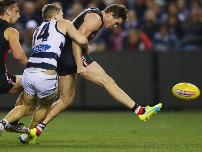 The goal that got St Kilda over the line.