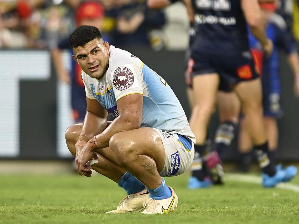 David Fifita big-money deal hasn’t paid off for the Titans. Picture: Getty Images