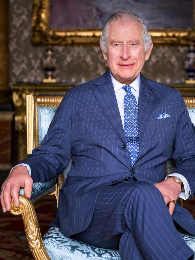 King Charles III. Picture: Hugo Burnand/Buckingham Palace via Getty Images