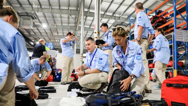 The Prime Minister announced the AUSMAT will be deployed to assist with the repatriation of Australians who are currently in Wuhan. Picture: supplied