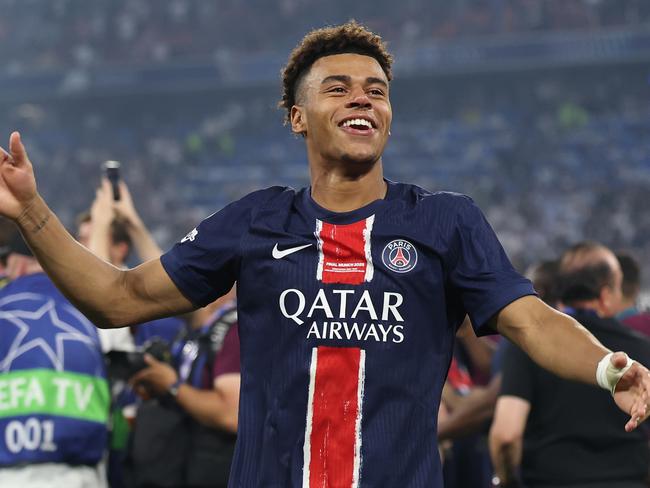 Desire Doue was the star of the show.Picture: Lars Baron/Getty Images