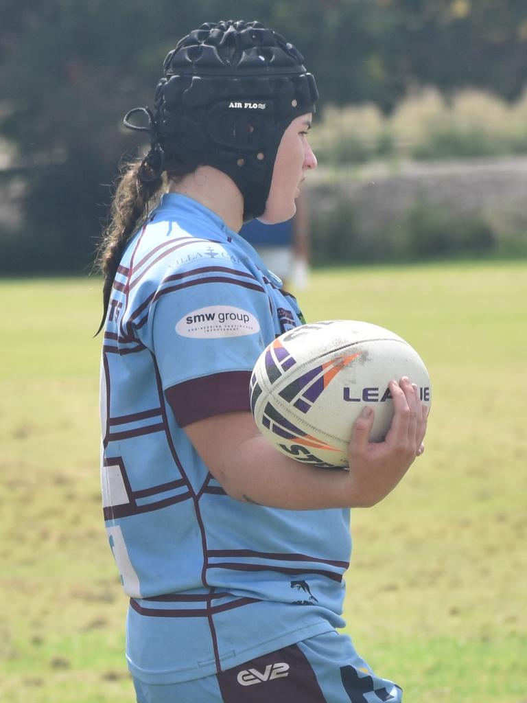 CQ Capras under-17 girls intra-squad trial game at Kettle Park, Rockhampton, on January 19, 2025.