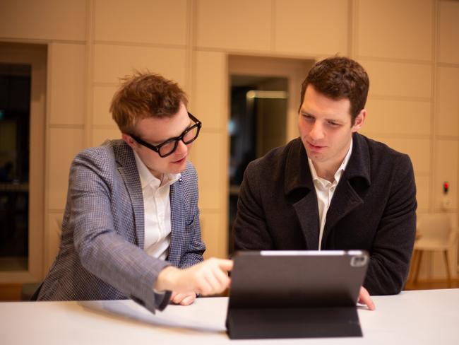 Creative Bytes co-founders Stewart McMillan (left) and Heath Gilham (right)