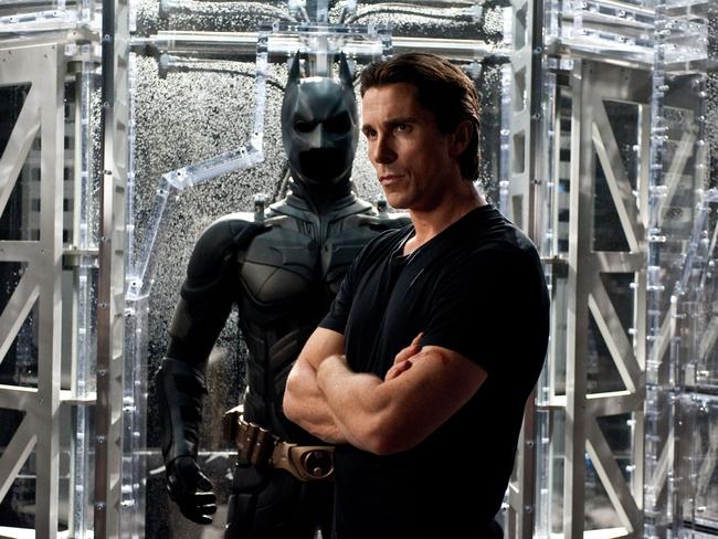 Game-changing ... Christian Bale as Bruce Wayne in the action thriller The Dark Knight Rises 2012. Pic: Warner Bros. Pictures