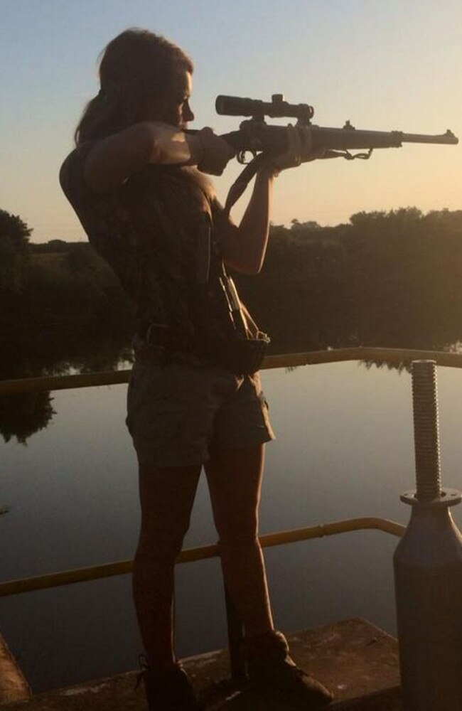 Kendall Jones in a photo on her Facebook page.