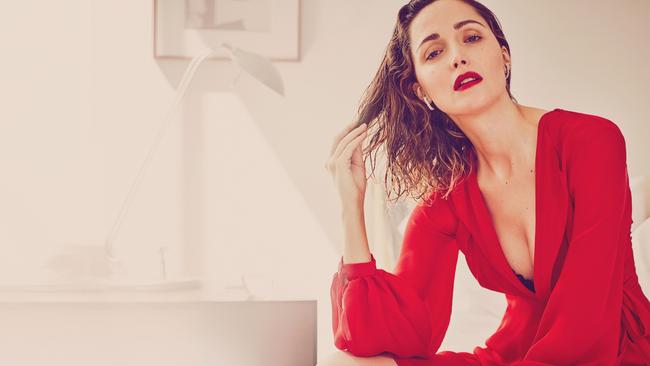 Rose Byrne poses for the June 2016 issue of Playboy. Picture: Courtesy Playboy/Guy Aroch