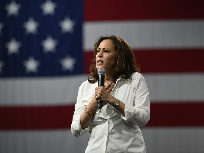 Kamala Harris could become Joe Biden’s running mate. Picture: Getty