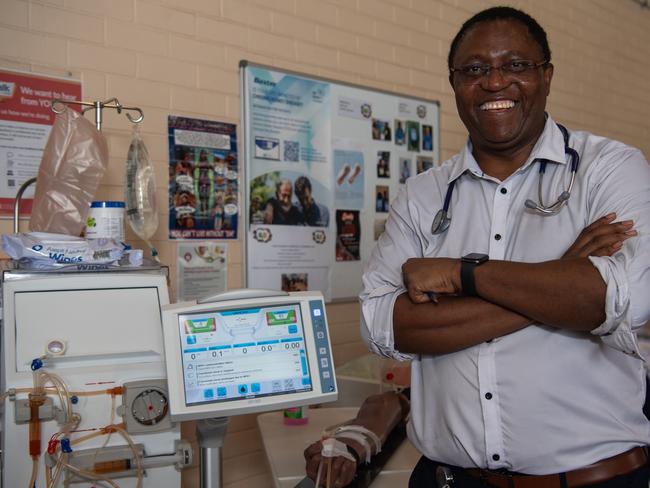 Top End Renal Services director William Majoni. Picture: Pema Tamang Pakhrin