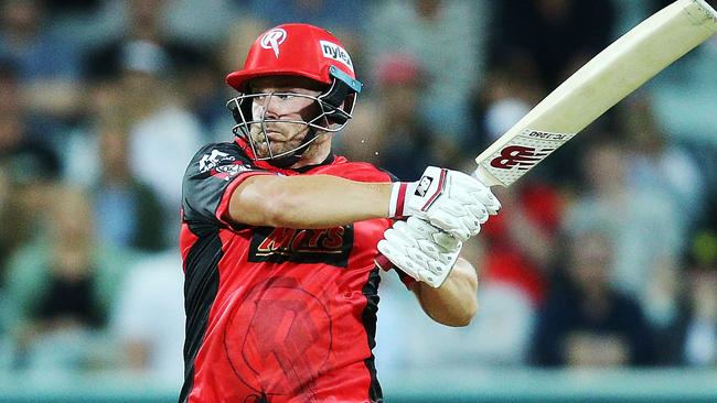 Melbourne Renegades captain Aaron Finch was man of the match in his side’s victory over the Sydney Sixers.