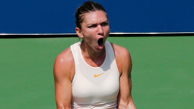 Simona Halep sent packing.