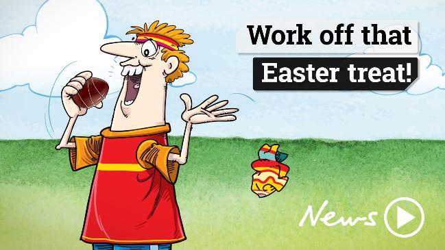 Work off that Easter treat!