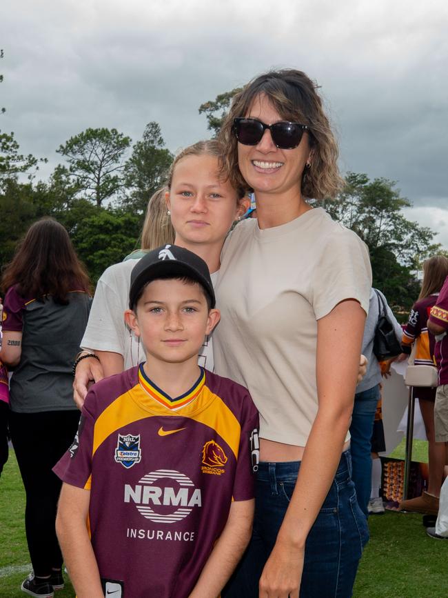 Brisbane Broncos training and fan day at Red Hill ahead of the Grand Final this weekend against Penrith.