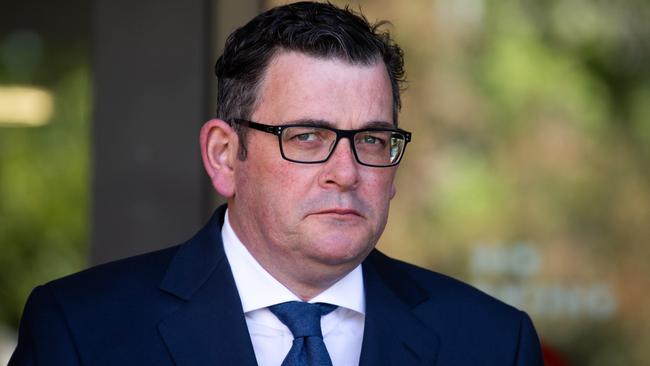 Premier Daniel Andrews says questions should be directed to IBAC. Picture: Sarah Matray