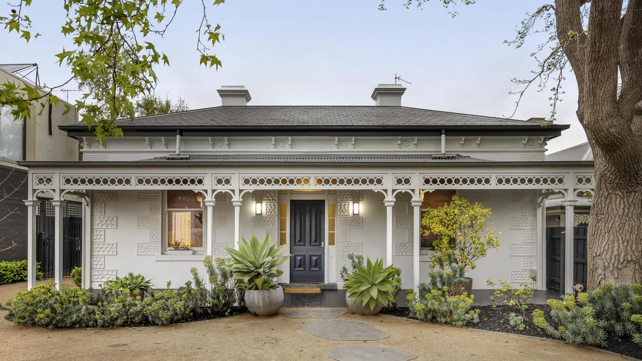 The house’s 1880s-era facade remains, while the property’s rear has been modernised.