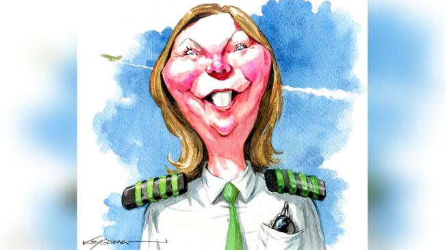 Federal Transport Minister Catherine King. Illustration: Sturt Krygsman