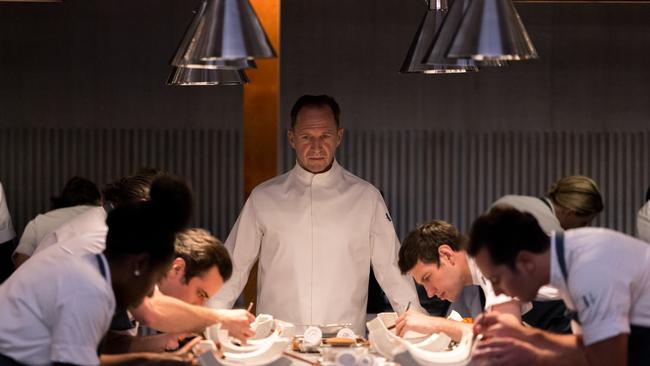 Ralph Fiennes in The Menu. Picture: Eric Zachanowich