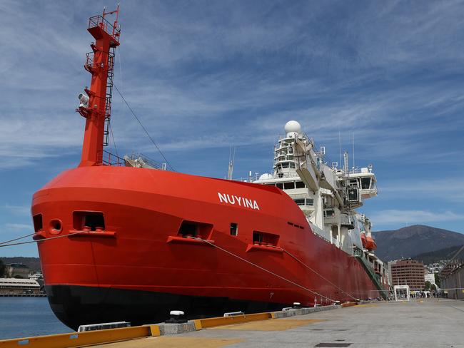 Fault forces Nuyina’s maiden voyage to be put on ice