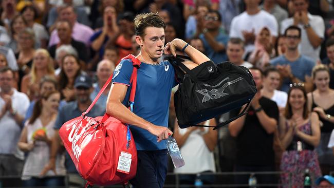 Alex de Minaur has bucked the trend of recent Australian players. Picture: AAP