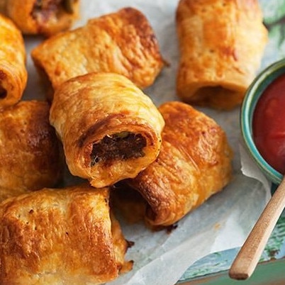 Sausage rolls are always a hit.