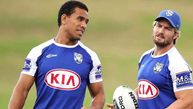 Hopoate knows the Bulldogs have to deliver against the Eels. Image: Mark Kolbe/Getty Images