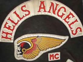 Logo - motorcycle club bikie gang colours - Hells Angels.