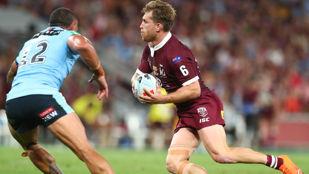 The Maroons five-eighth left the Blues defence guessing all night.