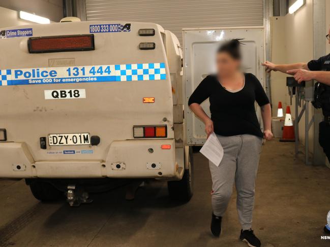 Six men and four women were arrested on Thursday. Picture: NSW Police