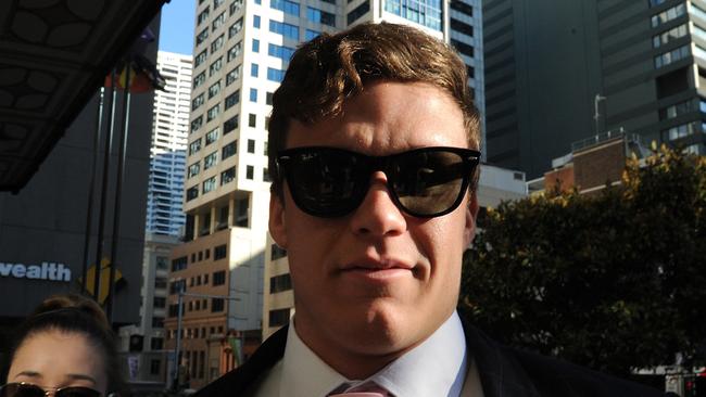 Zane Alchin has been convicted of previous domestic violence offences and jailed.
