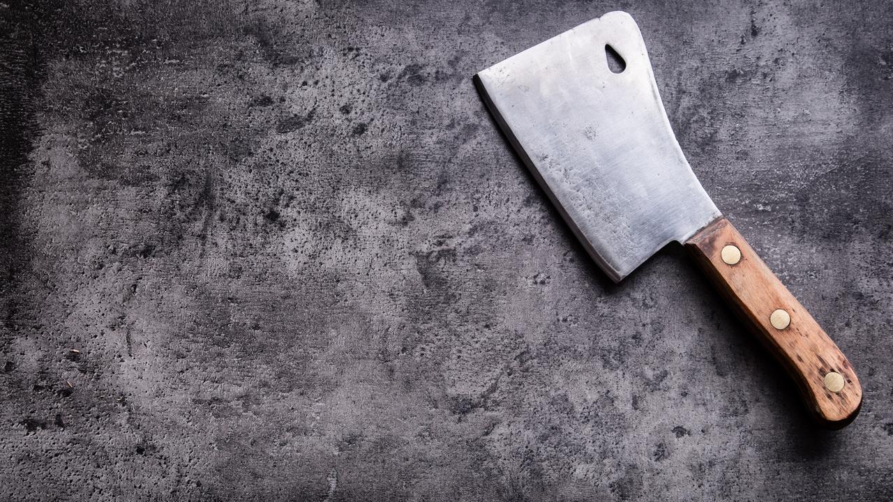 Ryan Dunster waved a meat cleaver in the victim’s face. Picture: Generic, file.