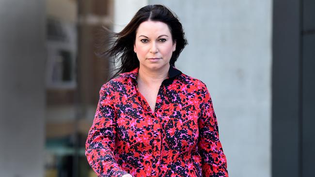 Nicole Bricknell, the ex-wife of former Billabong boss Matthew Perrin. Picture: AAP Image/Dan Peled