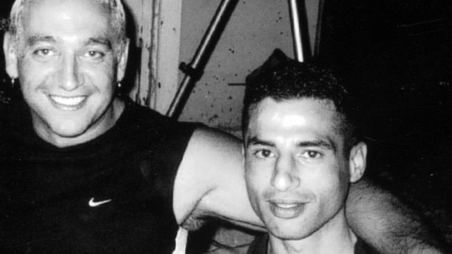 Paul Kallipolitis and Andrew Veniamin were friends, but Veniamin mistakenly believed his mate had left a letter implicating him in the killing of Dino Dibra. Picture: Supplied