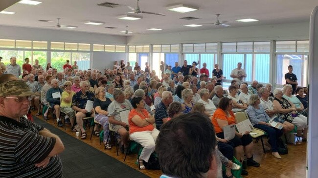 Dismayed residents met at the Bethania Community Hall to discuss the crime problem in their neighbourhood.