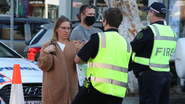 Nanny and Carer Kerri Tyquin stopped from going to work in NSW. Picture Glenn Hampson