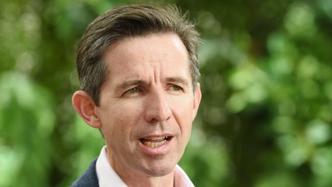 Minister for Trade, Tourism and Investment Simon Birmingham. Picture: Lawrence Pinder