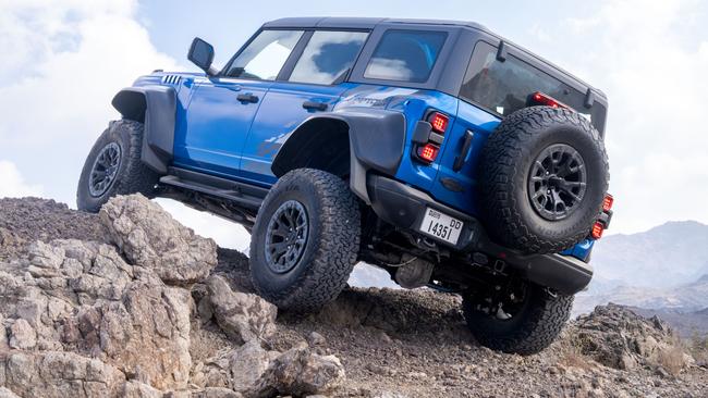 Ford’s Bronco Raptor is off-limits in Australia. Picture: Supplied