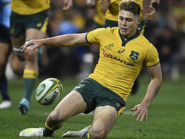 James O'Connor provides an x-factor for the Wallabies against the All Blacks. Picture: Ian Hitchcock/Getty Images