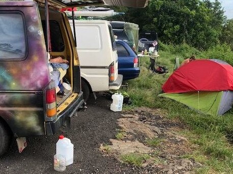 Byron Shire Council is concerned about the spike in illegal camping at Scarabolittis Lookout at St Helena.