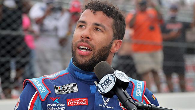 NASCAR driver Bubba Wallace. Picture: AFP