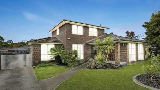3 Enrica Place, Wheelers Hill, sold for $1.44m this month but a similar home in the suburb could hit $2.08m by 2029.