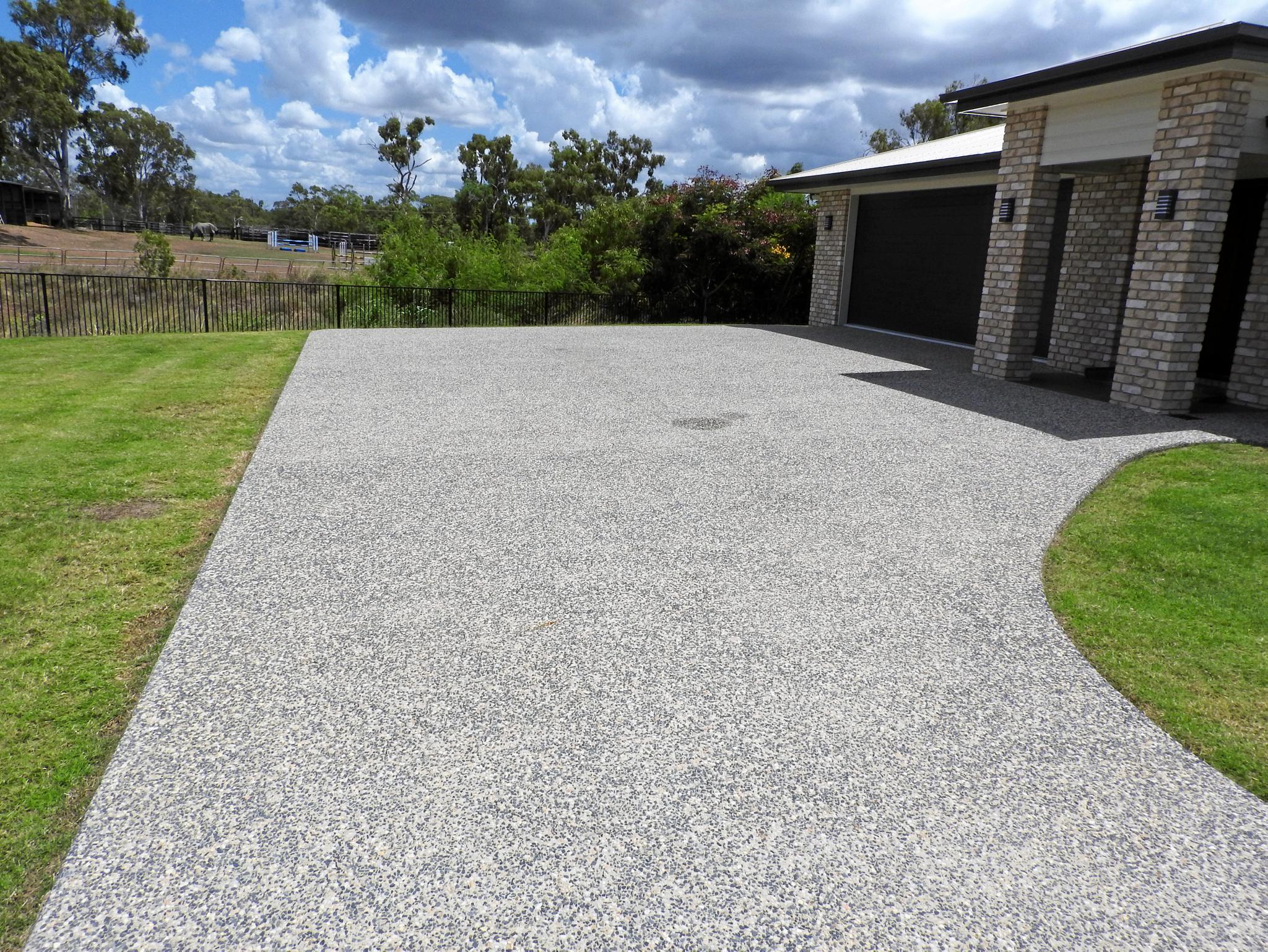 Driveway from the front. Picture: Contributed