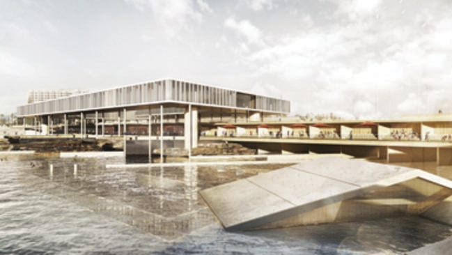 A hotel would be built as part of the ambitious overhaul. Picture: Mott MacDonald