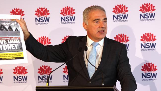 Paul Nicolaou (executive director of business Sydney) is keen to see workers back in the CBD. Picture: NCA NewsWire / Damian Shaw