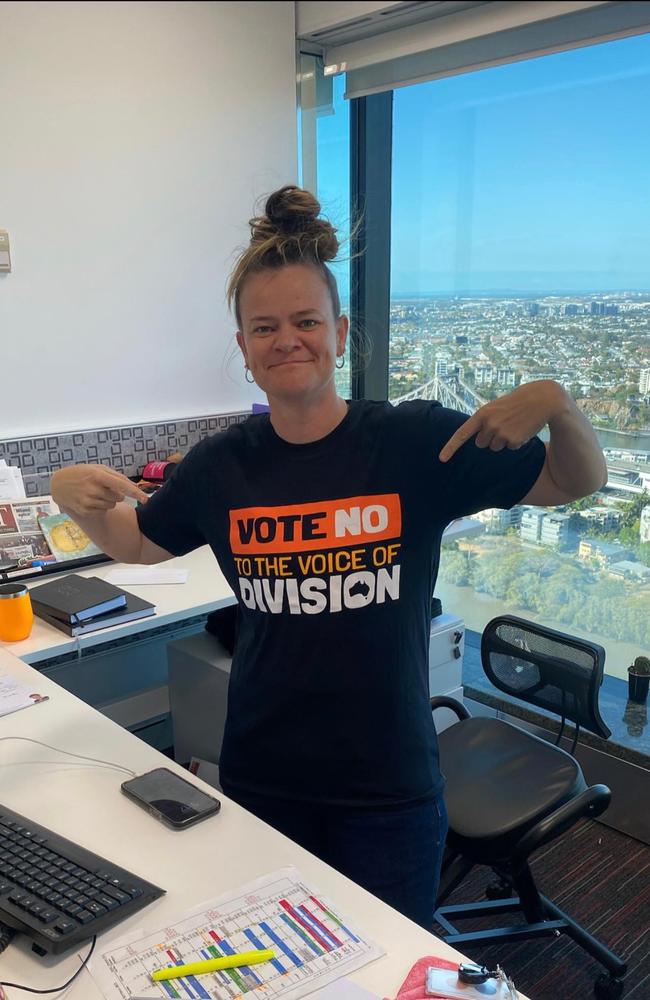 Boxing champion and cup-winning camel jockey Brettlyn ‘Beaver’ Neal during her campaign for the seat of Cook as the One Nation candidate. She is now running as the One Nation candidate for Mirani at the 2024 state election.