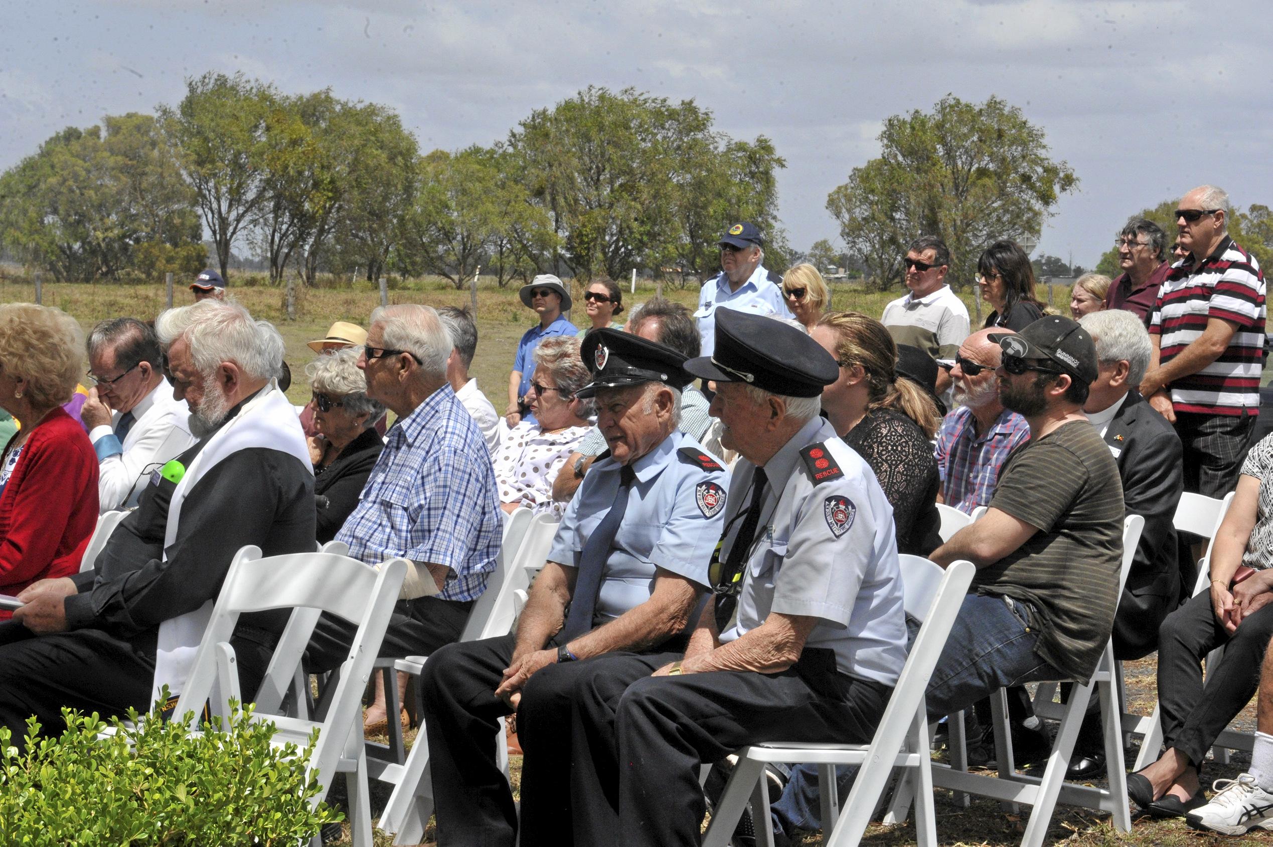 Former emergency services, survivors and community members turned out for the 30th anniversary of the Cowper bus crash