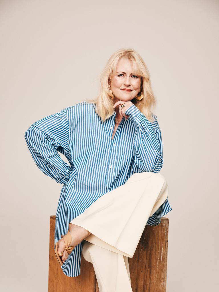 Patti Pink Cake on set for Stellar. Picture: Damian Bennett for Stellar.