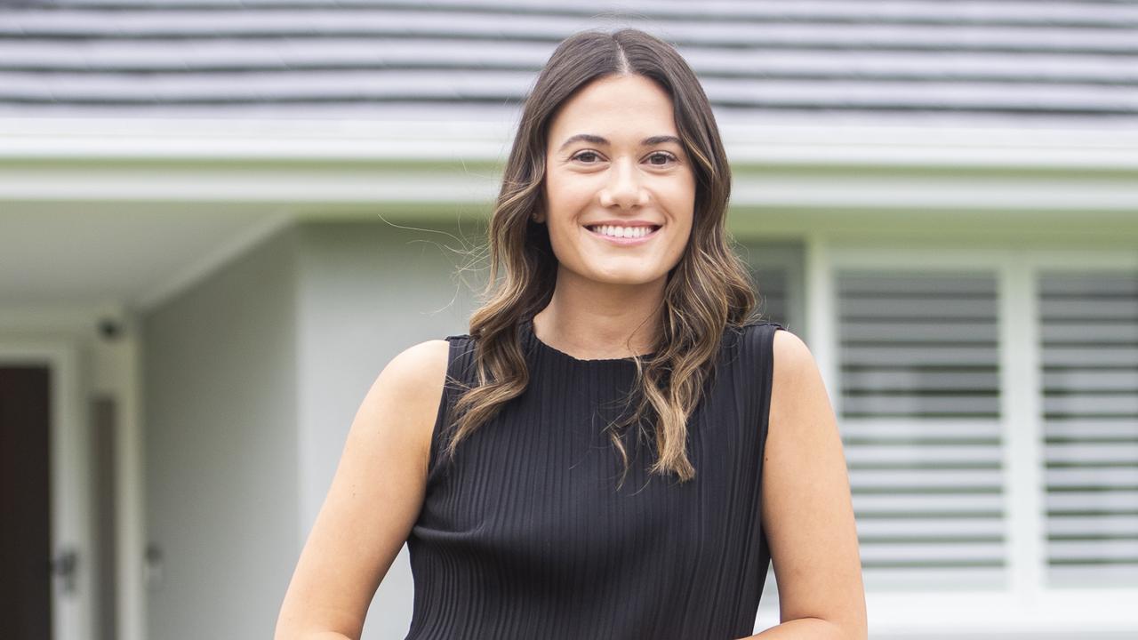 Renee Booth at her Blacktown home. Picture: Jeremy Piper