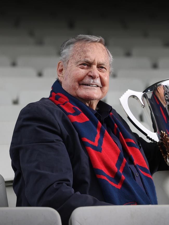 Barassi declared he was a Dee for life just days ago . Picture: David Caird