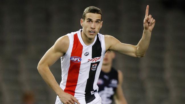 Max King has made an immediate impact at the Saints. Picture: Michael Willson/AFL Photos