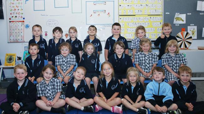 Ceres Primary School Class 1 Foundation M Back row L-R: Harvey Davies, Indigo Hansford, Pippa Burns, Noah Free, Hudson Brendall, Piper Turnock, Hardey Glynn. Middle row: Miles Wood, Valancy Earl, Polly Parsons, Emerson Hiller, Lola Spicer, Audrey Read. Front row: Finn Sheehan, Freya OÃ•Brien, Sully Harley, Audrey Clark, Clara La Torre Dean, Archer Hansford, Zed Withington.