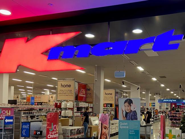 Kmart is introducing “low sensory” shopping at select stores for shoppers who find the usual hustle and bustle stressful, including people on the autism spectrum. The “Quiet Space” program every Wednesday from 3.30pm to 5.30pm will involve changes to the in-store environment, including dimmed lighting, quieter music, register and scanner volumes, and limited trolley collections. Picture: Kmart via NCA NewsWire